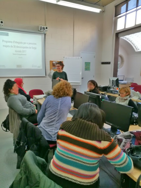 Celebració del dia 8 de març, Dia Internacional de la Dona,  Promoció Econòmica de Sabadell i la Fundació Ecom 