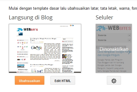 Bintang bermunculan pada link