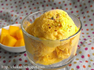 Mango ice cream recipe, homemade mango ice cream, vanilla ice cream recipe