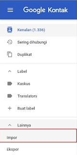 Cara Export Kontak Outlook