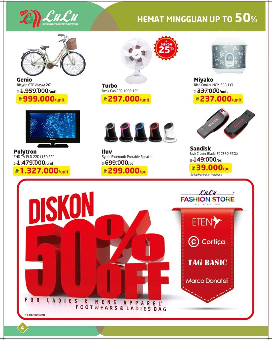 LuluStore - Promo Katalog Periode 29 - 03 Desember 2018