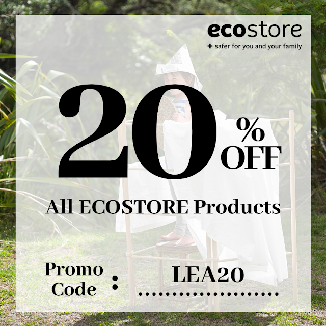 Produk ecostore Selamat Digunakan dan Mesra Alam