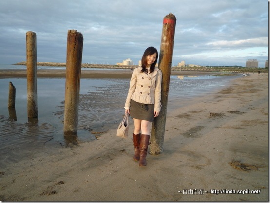 沙崙海水浴場-婚紗照地點重遊2