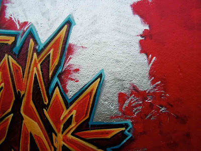 Red Fonts Graffiti Styles