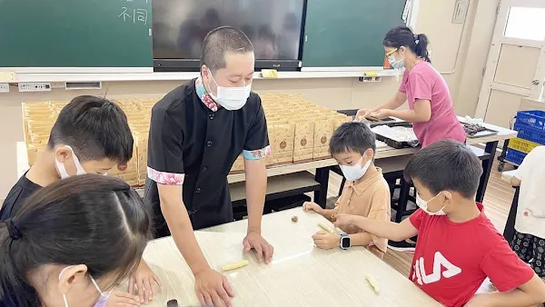 文德國小食育美學堂漂亮完工 結合中秋月餅製作好歡樂