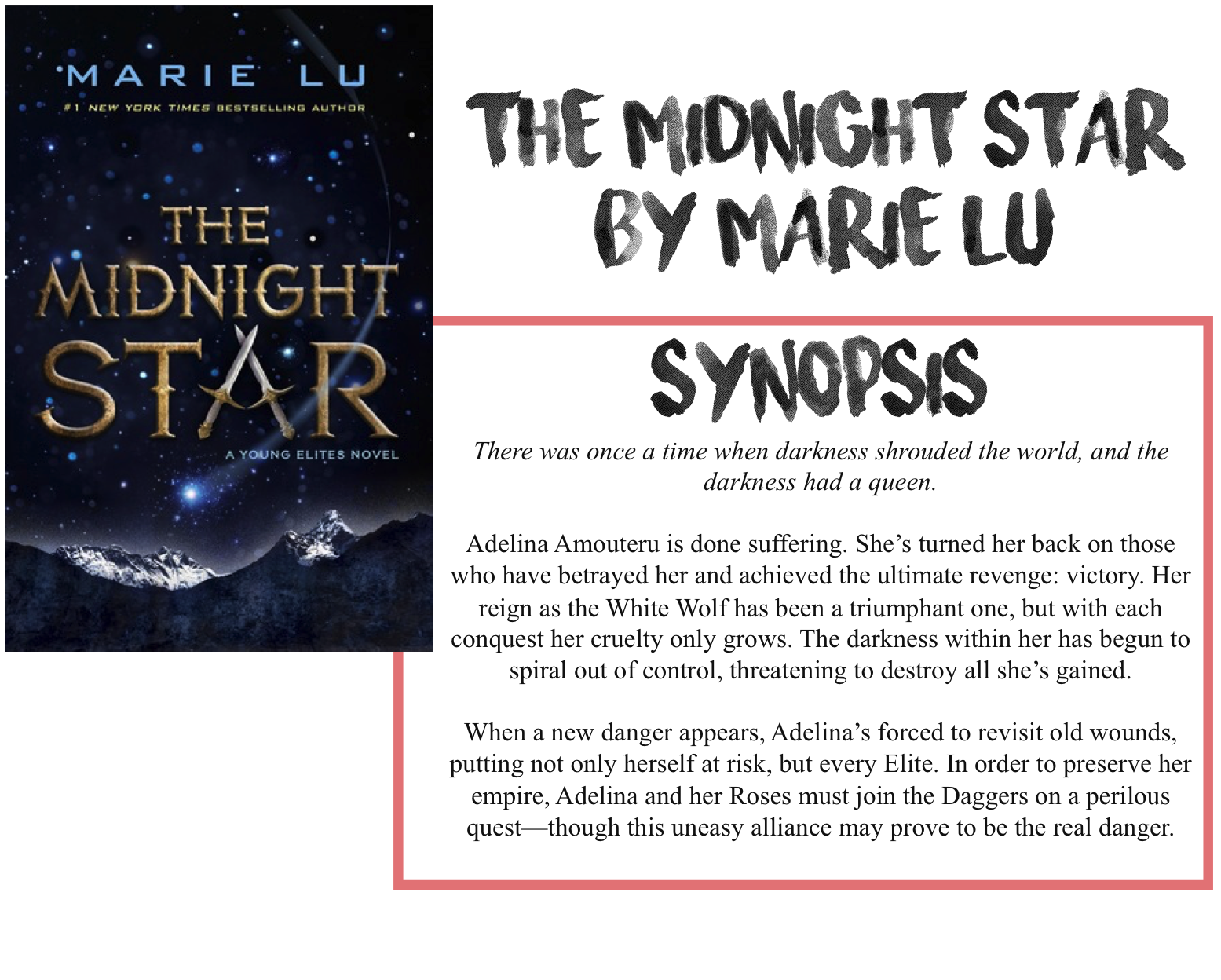 Ryley Reads The Midnight Star By Marie Lu Book Review Ryley Reads The Midnight Star By Marie Lu Book Review