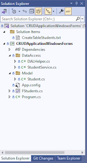 Windows Forms CRUD (Create/Update/Delete) Application In .NET Core And C#