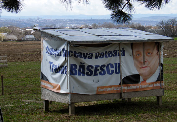 Judeţul Suceava votează Traian Băsescu