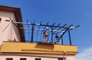 Glorious blue sky for painting