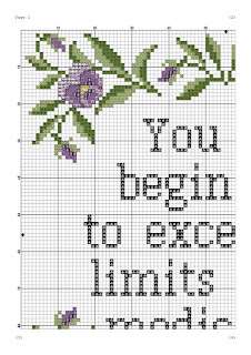 You are beginning cross stitch - Tango Stitch