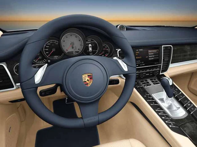 Novo Porsche Panamera 2012 - interior