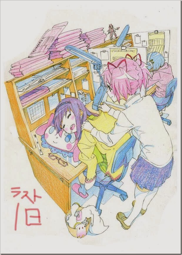 Mahou Shoujo Madoka Magica 01