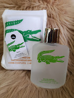 (Qui) 100ml LACOSTE WHITE Perfume with Pouch