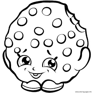 Download Coloring Pages Shopkins Apple Blossom And Donuts