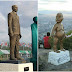 Lol! Jacob Zuma’s Statue In South Africa VS The One In Imo state (Photos)
