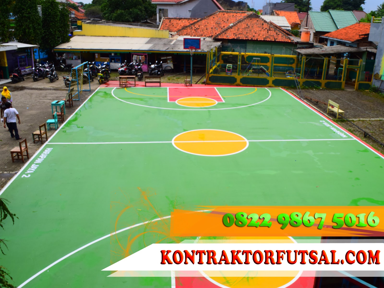 Harga Cat Khusus Untuk Lapangan Futsal Outdoor solvent 