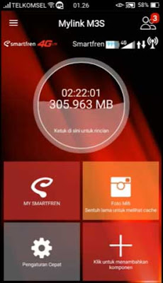 cek kuota Smartfren Mifi