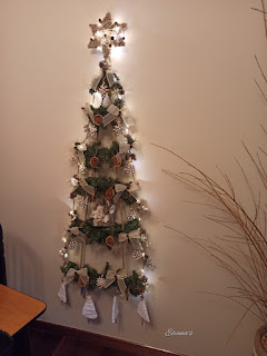 árbol de Navidad hecho a mano