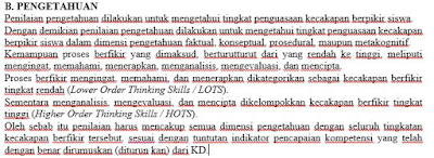 Cakupan Aspek Penilaian Oleh Guru atau Pendidik Dalam Implementasi Kurikulum 2013, https://gurujumi.blogspot.com/