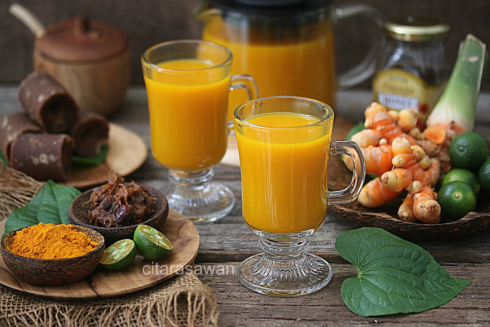 Jus Asam Kunyit / Jamu Asam Kunyit ~ Resepi Terbaik