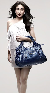 kareena lavie handbags ad photoshoot