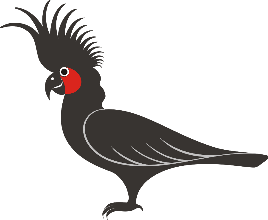 Logo Burung Kakatua format Vektor - Berita Online Papua
