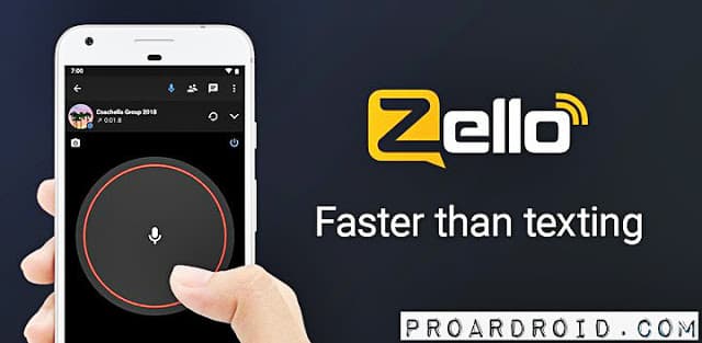  تطبيق Zello PTT Walkie Talkie لتحويل هاتفك إلى ووكي توكي كامل للأندرويد logo