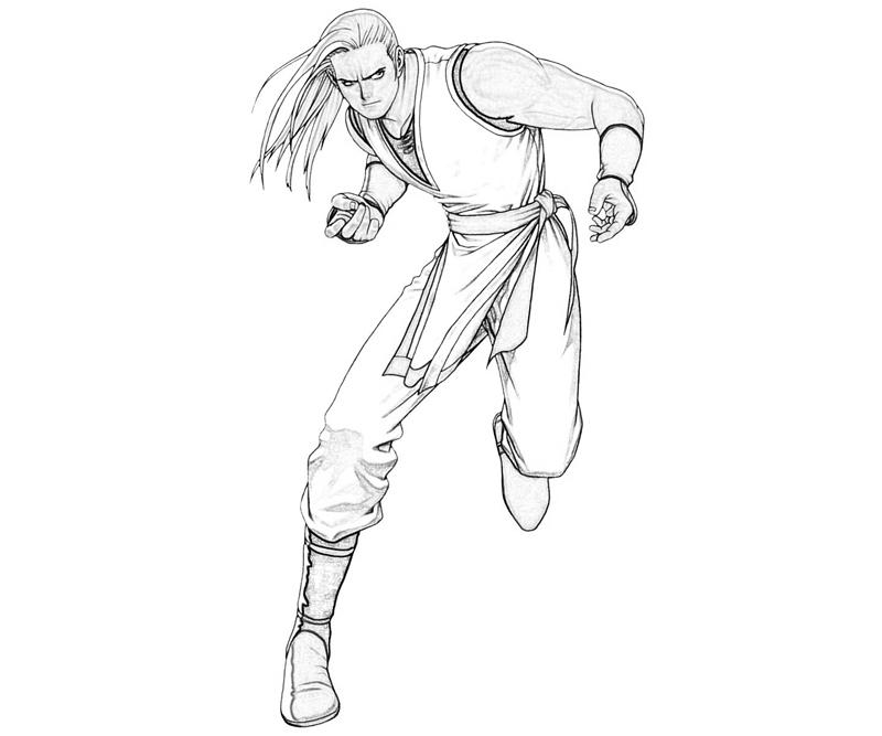 printable-king-of-fighters-andy-bogard-battle_coloring-pages