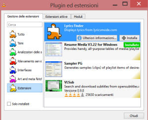 migliori plugin per VLC