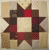 Sampler block for Cheri Payne's Everyday Patchwork