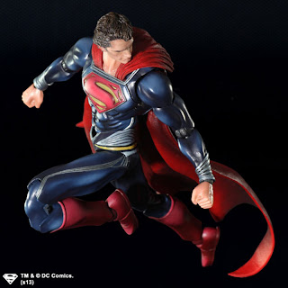 Square Enix Play Arts Kai Man of Steel Superman Figure