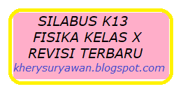 Silabus K13 Fisika Kelas Xi Sma Revisi Terbaru Kherysuryawan Id