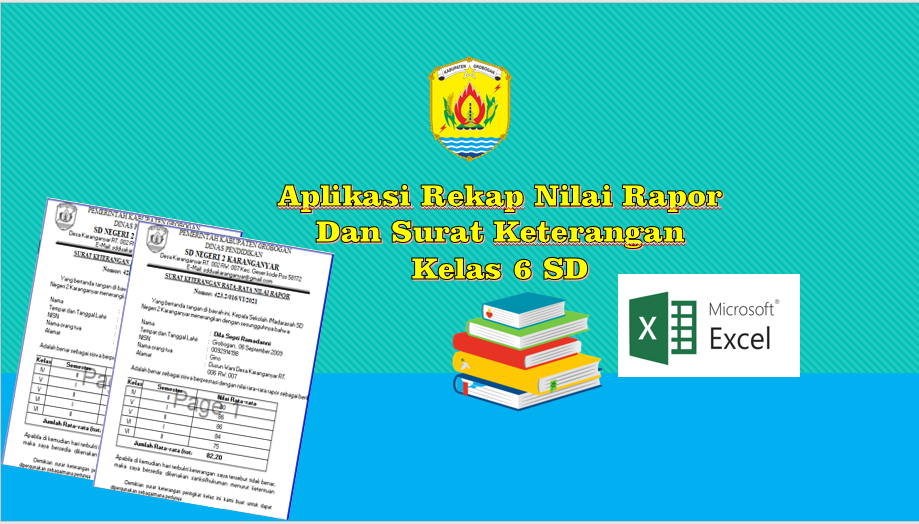 aplikasi rata-rata nilai rapor kelas 6