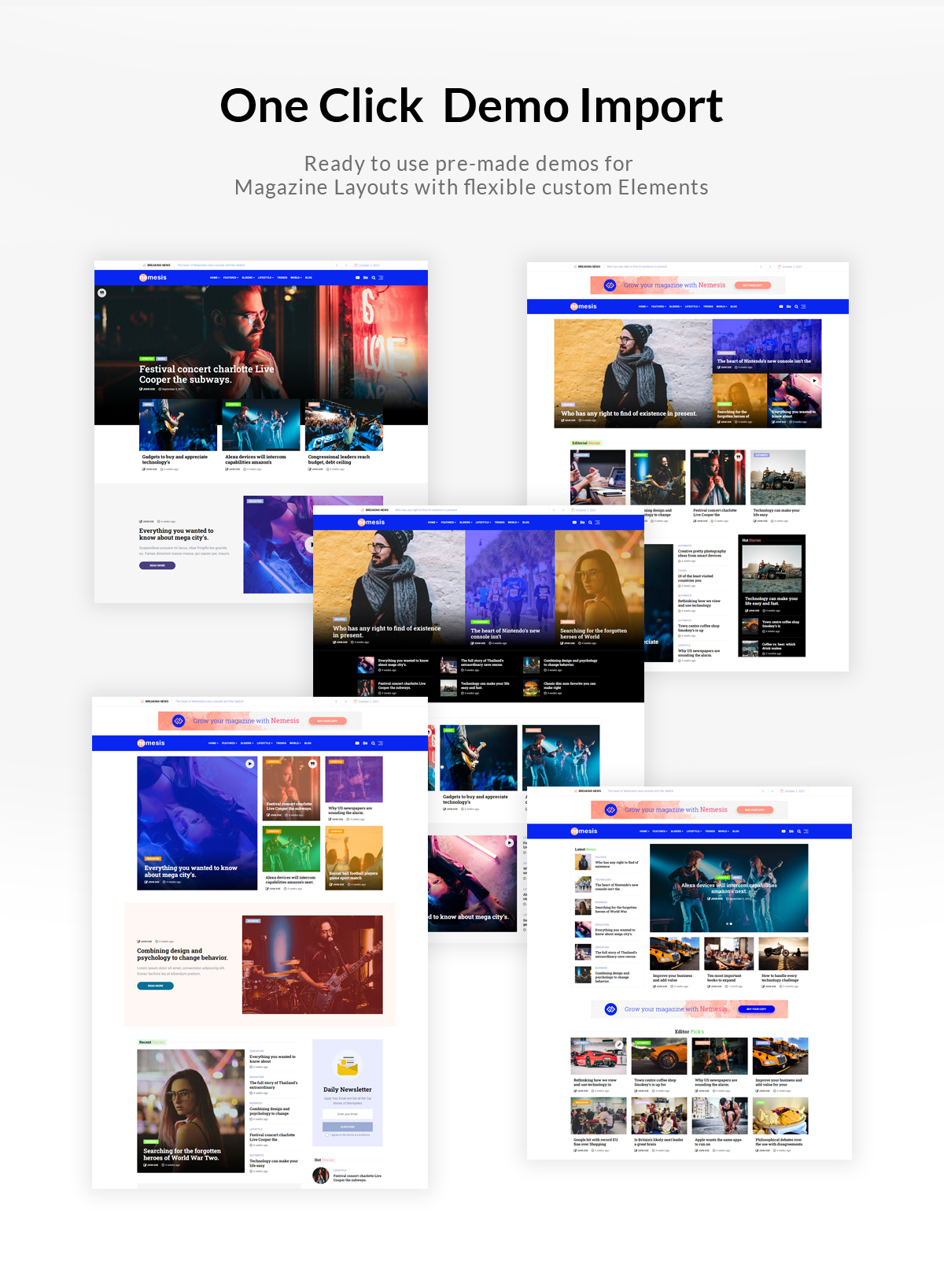 Nemesis - News Magazine WordPress Theme - 5