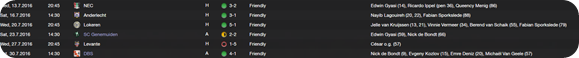 FC Eindhoven_ Fixtures Schedule
