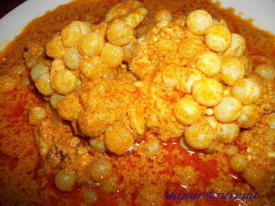 Dari Dapur Zurena: Gulai Telur Ikan