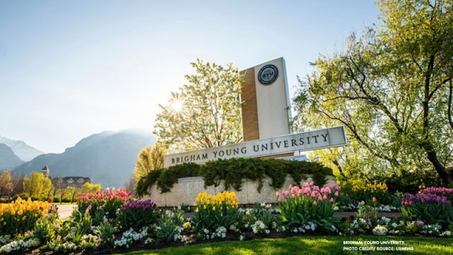 Brigham Young University sign