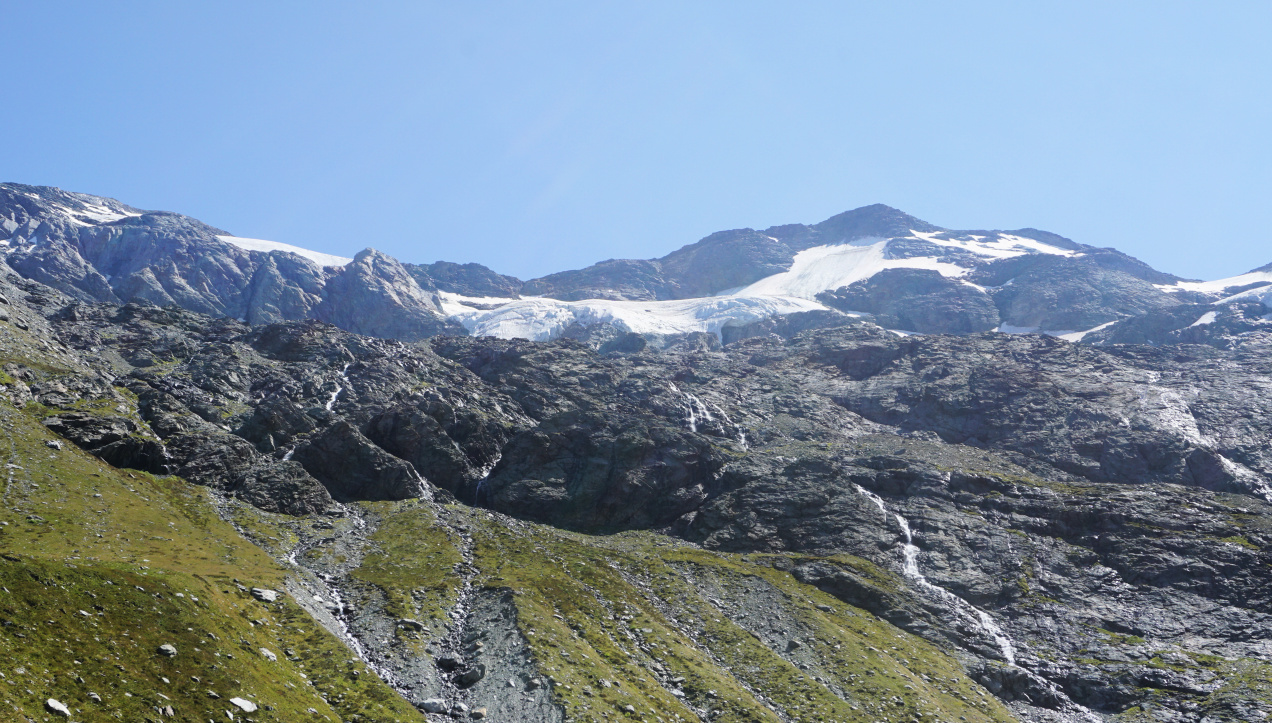 Génépy Glacier western edge