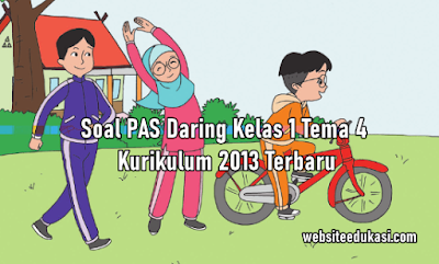 Soal PAS Daring Kelas 1 Tema 4 K13 Tahun 2020/2021 ...