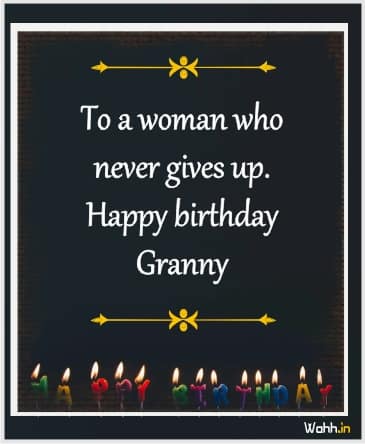 Heart Touching Birthday Wishes For Grandmother In English