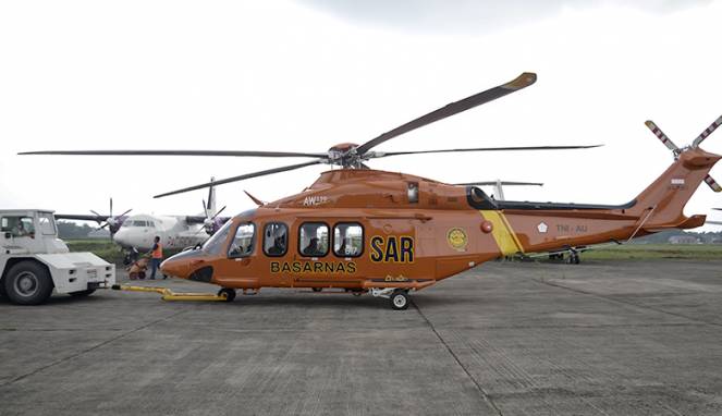 Foto - Foto Helikopter Baru Milik Basarnas  Strategi 