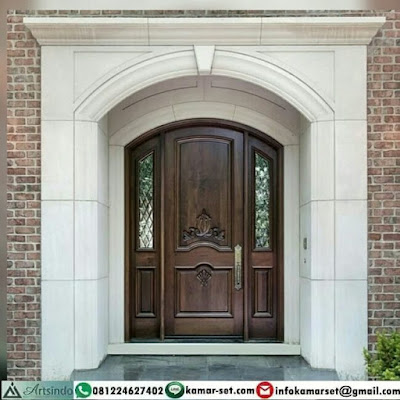 desain 1 pintu rumah minimalis