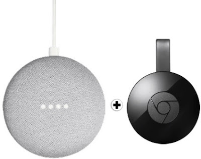 Google Home Mini + Chromecast 2