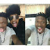 Denrele Edun Shares Funny Images of Him And Efe!