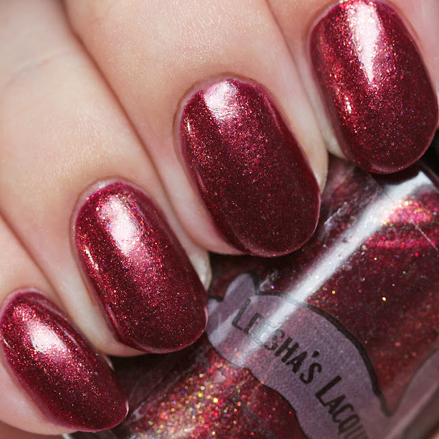  Leesha's Lacquer Cool as a Cranberry