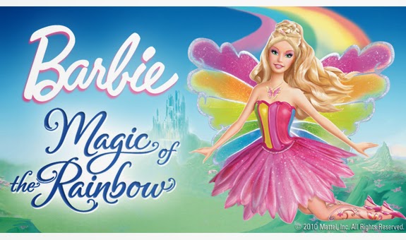 Mewarnai Barbie Magic Of The Rainbow