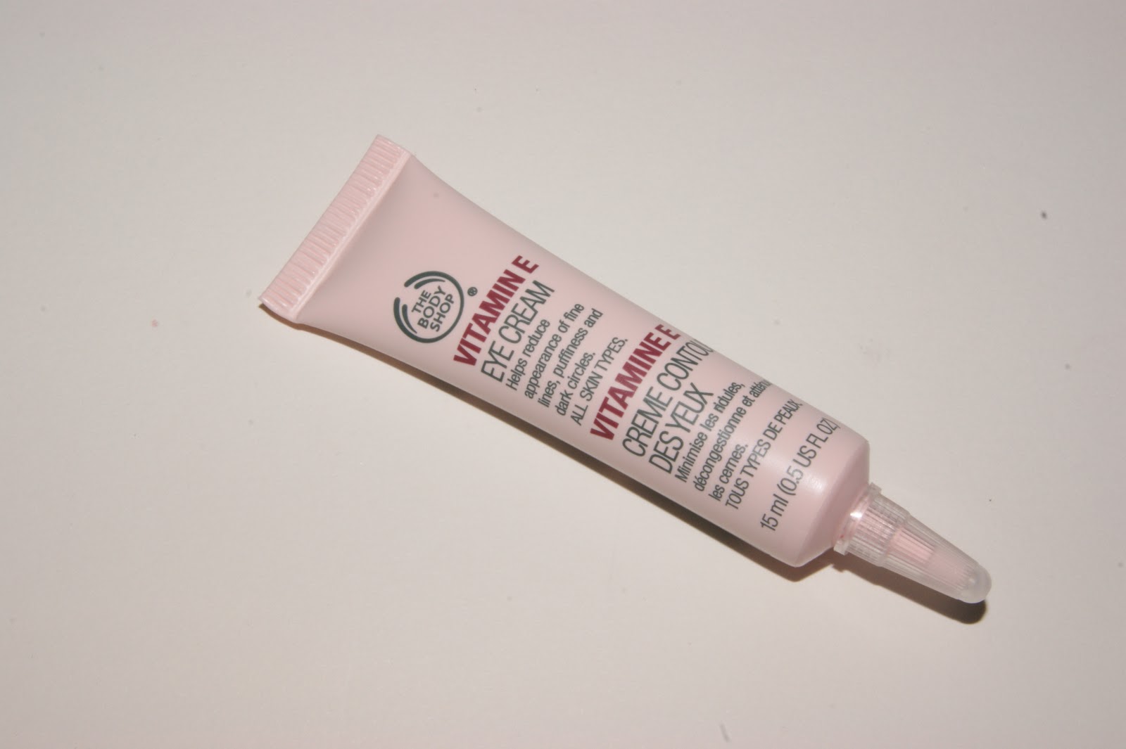 The Body Shop Vitamin E Eye Cream Review The Sunday Girl