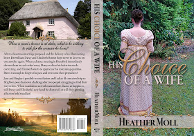 Full Wrap Book cover - His Choice of a Wife by Heather Moll