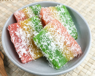 resep lapis singkong pelangi