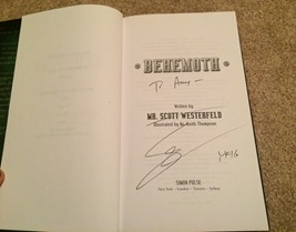 Behemoth signed